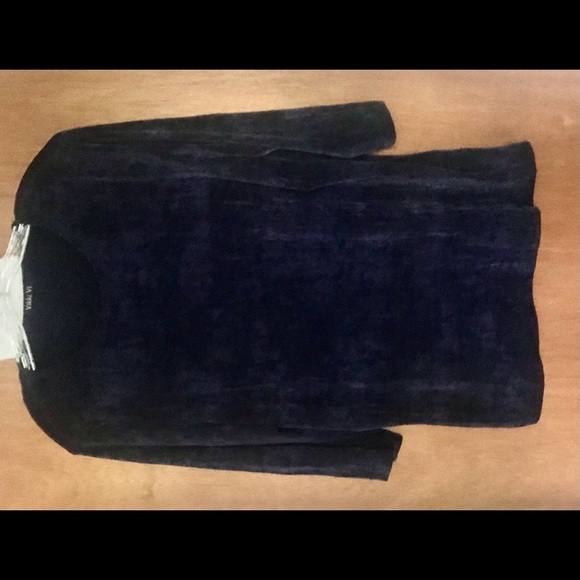 New Blue with Silver Shimmer Vikki Vi Top with 1X Maternity made in USA - Picture 13 of 16